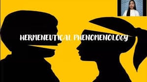 Hermeneutic Phenomenology