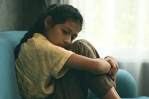 anxious child