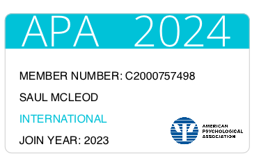 Saul McLeod, PhD, CPsychol