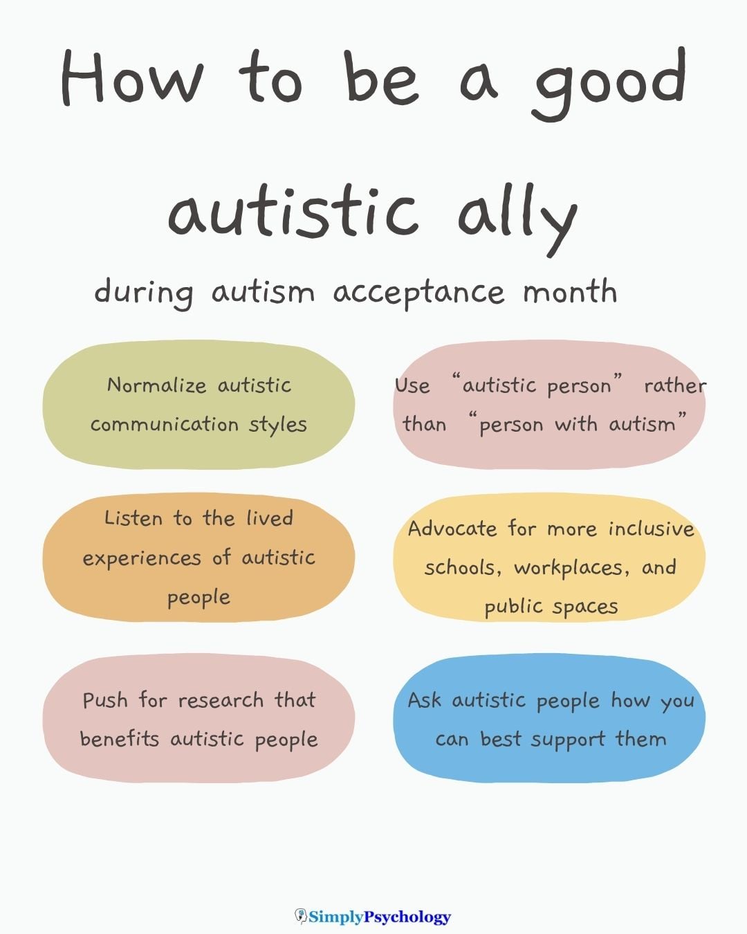 autistic ally support