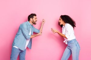 couple arguing