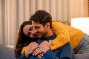 emotionally connected couple