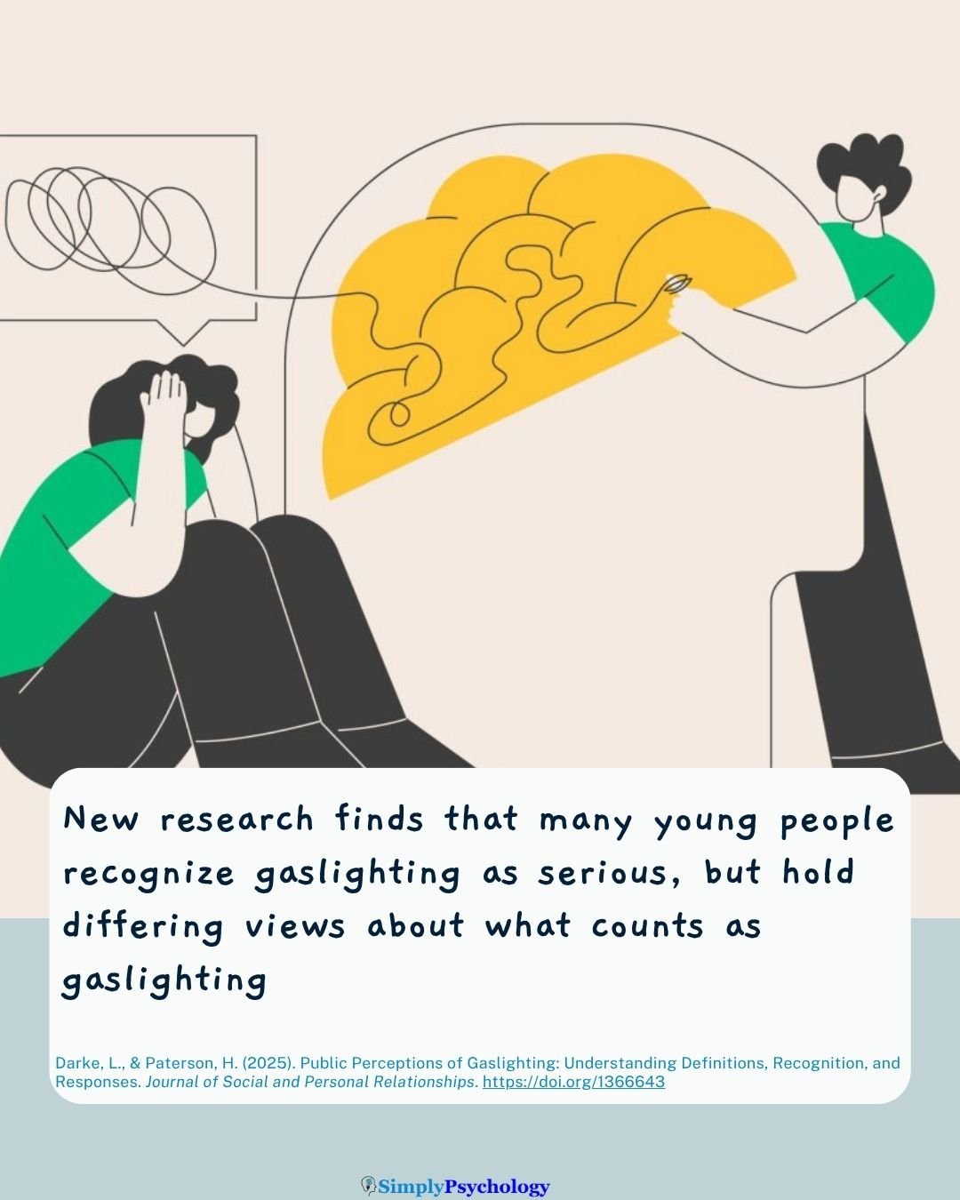 Gaslighting Study New research finds that many young people recognize gaslighting as serious, but hold differing views about what counts as gaslighting