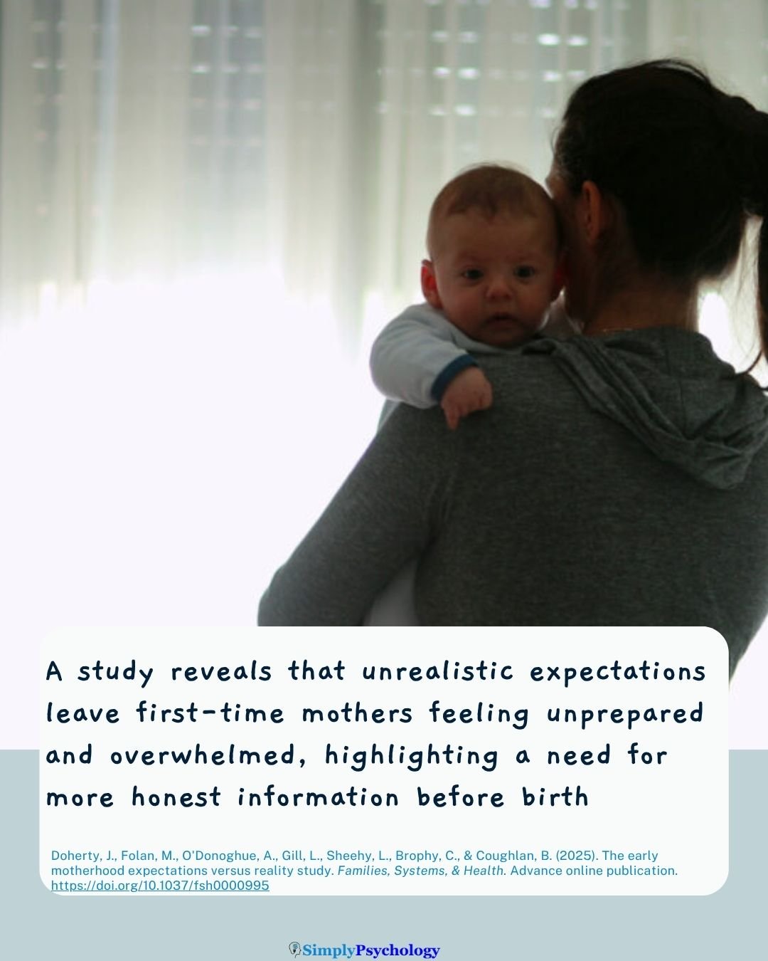 Mother Expectations Study A study reveals that unrealistic expectations leave first-time mothers feeling unprepared and overwhelmed, highlighting a need for more honest information before birth