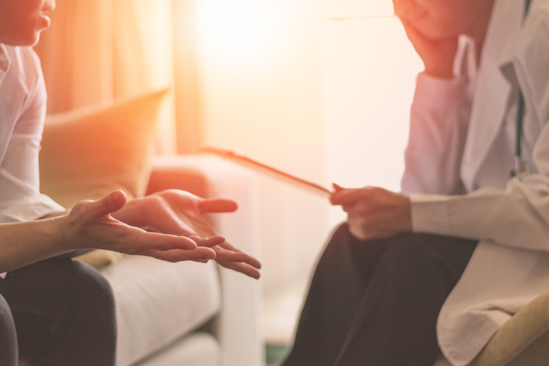 What is Rational Emotive Behavior Therapy (REBT)? 1 Healthcare concept of professional psychologist doctor consult in psychotherapy session or counsel diagnosis health.